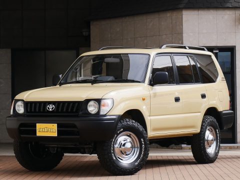 95プラド　クラシックコンプリート　ベージュ　丸目　縦ライングリル